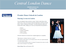 Tablet Screenshot of danceschoolslondon.com